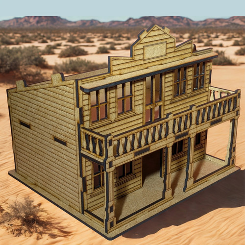 Western saloon holzbausatz - western-saloon, /
