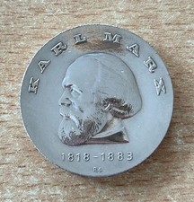 Mark 1968 karl marx silber - 1968,