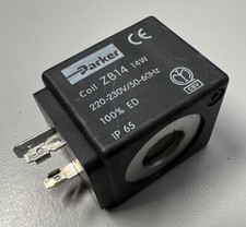 Parker Magnetventilspule ZB14 14W, 220-230V/50-60Hz, IP65