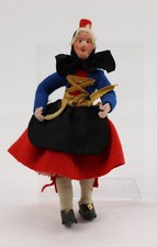 seltene antike Stoffpuppe