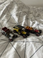 3x Oldtimer Modellautos Metall