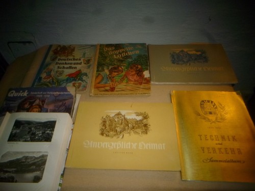Zigarettenbilder album ca - 5x,