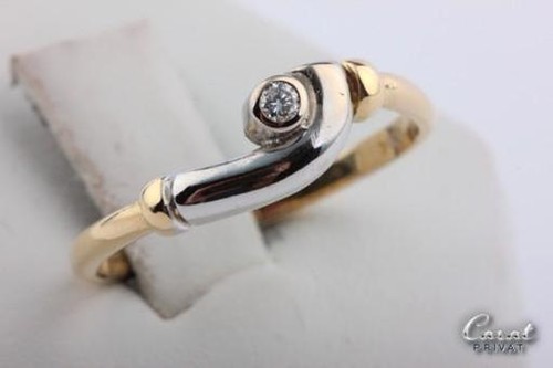 Brillant diamant ring 750 - brillant,