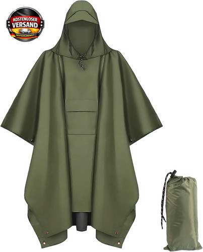 Wasserdicht regenponcho damen - regenponcho,