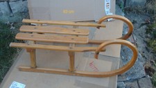 alter Hörner  Schlitten Rodel Schlitten 83 cm