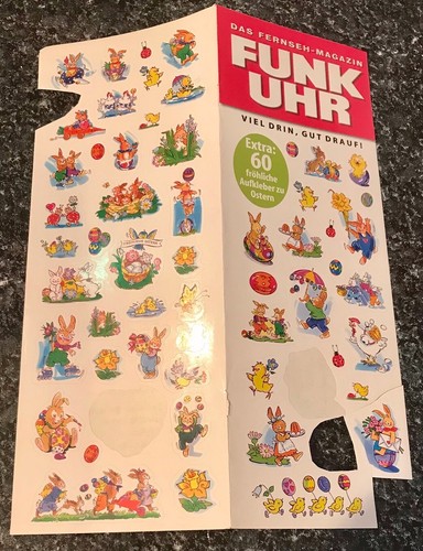 Großer sticker bogen aus - großer,