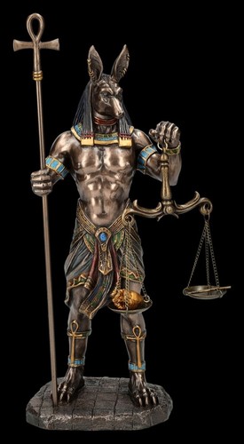 Anubis figur mit - anubis, und