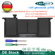 7.3V A1406 MC968 Akku Für Apple MacBook Air 11" A1375 A1370 2011 A1465 Mid 2012