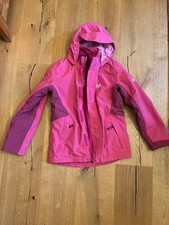 Winter Jacke Schneejacke, 3 in 1, Gr. 140, Mädchen, Jack Wolfskin