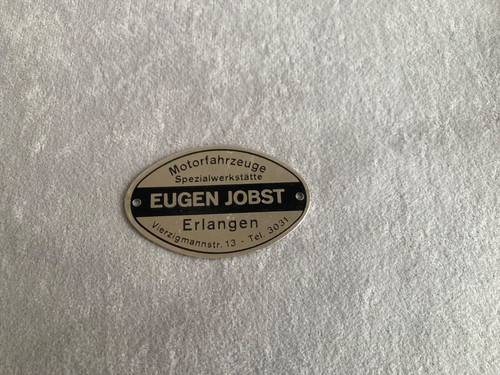 Schild eugen jobst - eugen, erlangen