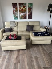 Leder Sofa-Set mit Relaxfunktion, Gebraucht