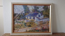 Vincent van Gogh Häuser in Auvers (1890) von ARS MUNDI limitiert mit Zertifikat