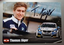 Motorsport Autogrammkarte Thomas Jäger, VLN, BMW M235i