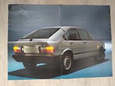 Alfa Romeo Alfasud Prospekt Poster ca. 1980
