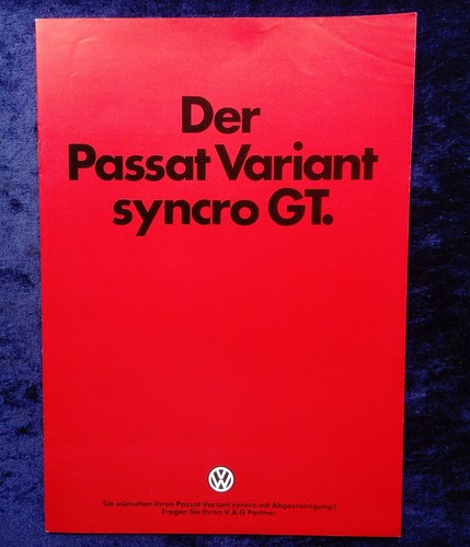 Passat variant syncro - vw,