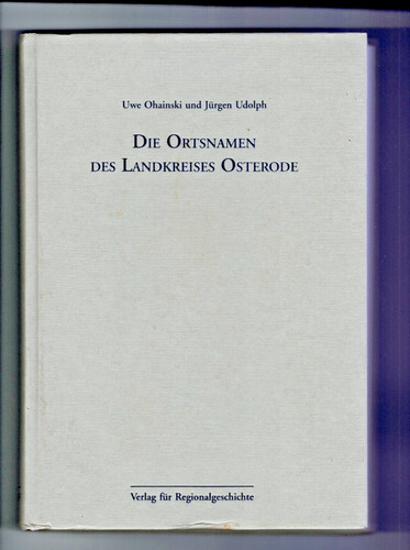 Die ortsnamen des landkreises - die,
