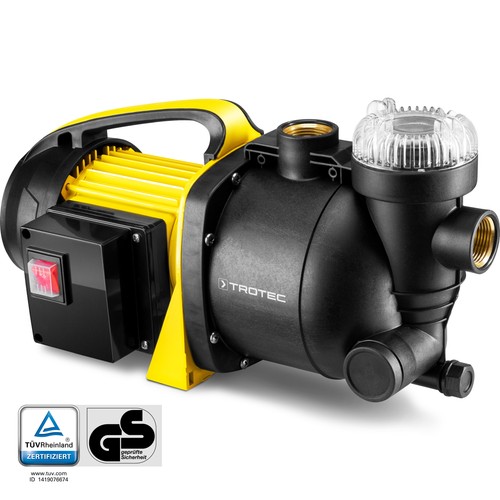 Trotec gartenpumpe mit filter - trotec,