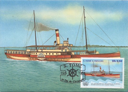 Künstler postkarte dampfer - künstler,
