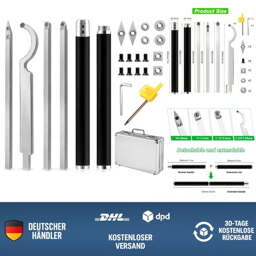 Drechseleisen set hartmetall - drechseleisen,