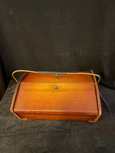 Großer vintage nähkasten aus - großer,