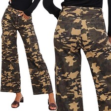 Damen Bootcut Cargohose