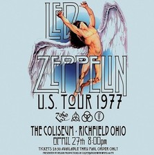 led zeppelin: us tour 1977 -