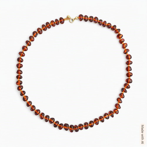 Bernstein kette 53 cm - bernstein‑kette, 53 cm