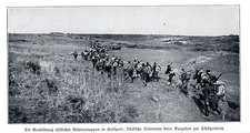 1915 Gallipoli: Türkische Infanterie beim Vorgehemn zur Schützenlinie *  WW1