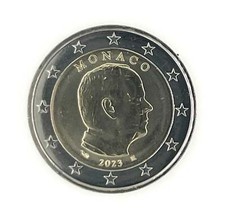 2 Euro Kursmünze Monaco