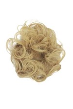 Haarteil: Kunsthaar Scrunchy Haarband Haargummi Pferdeschwanz Blond YZF-3054A-86