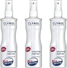 Clynol Xtra Strong Styling Spray 3x250 ml