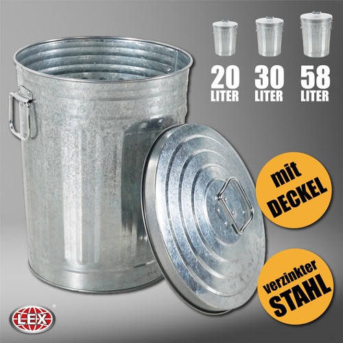 Stahl mülltonne - stahl,