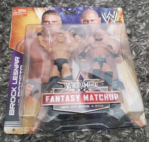 Mattel wwe wrestlemania - wrestlemania, brock