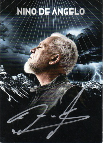Nino angelo autogramm karte - nino,
