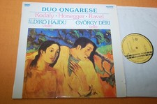 Hajdu Deri Cello & Violin Duos by Ravel, Kodaly, Honegger Hungaroton Digital NM