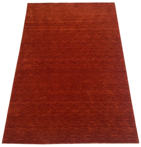 Rot teppich 100 wolle 170x240 - rot,