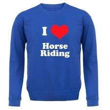 I Love Horse Riding - Hoodie /