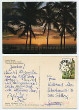 57805 - Kenya - Tropical Sunset - Ansichtskarte, gelaufen Mombasa 9.6.1987