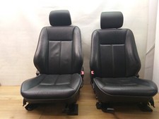 Mercedes-Benz W210 S210 Mopf Vordersitze Sitzheizung Leder Schwarz Vorne Paar