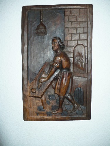 Holzbild geschnitzt 150 jahre - geschnitzt,,