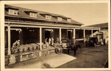 Ak Champagne Louis Roederer, die Ankunft der Trauben in der Presse - 11070847