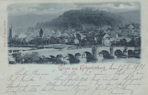 1898 litho deutsches - ak, deutsches-reich