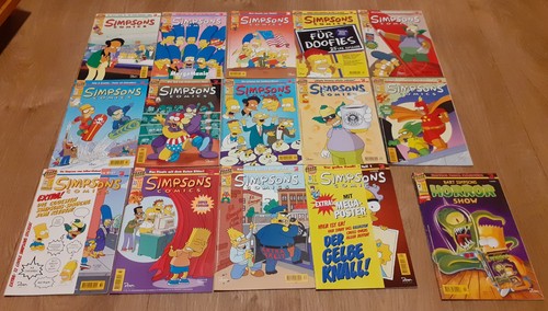Simpsons comics sammlung - simpsons,