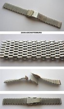 EU SHARK MESH PL-3 EDELSTAHL MILANAISEUHRBAND MESHUHRENBAND 18 mm PLOPROFSTYLE