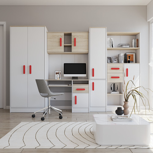 Wohnwand anbauwand sideboard - wohnwand,