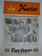 Programm 1. FC Nürnberg FC