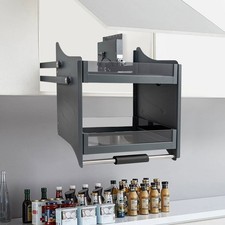 Pull-Out Cabinet Shelf Drop