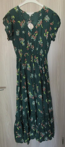 Apricot kleid lang maxikleid - apricot,