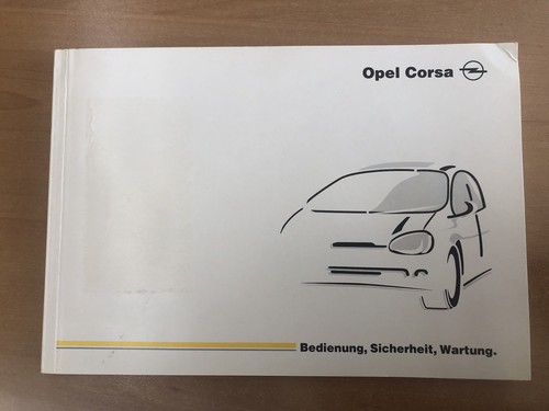 Opel corsa betriebsanleitung - corsa,