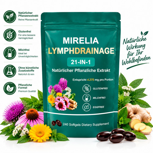Mirelia lymphdrainage kapseln - mirelia,